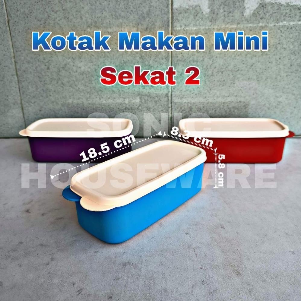new kotak makan mini kecil anak 500 ml lunch box wadah bekal cemilan snack bayi lucu tepak tempat bo