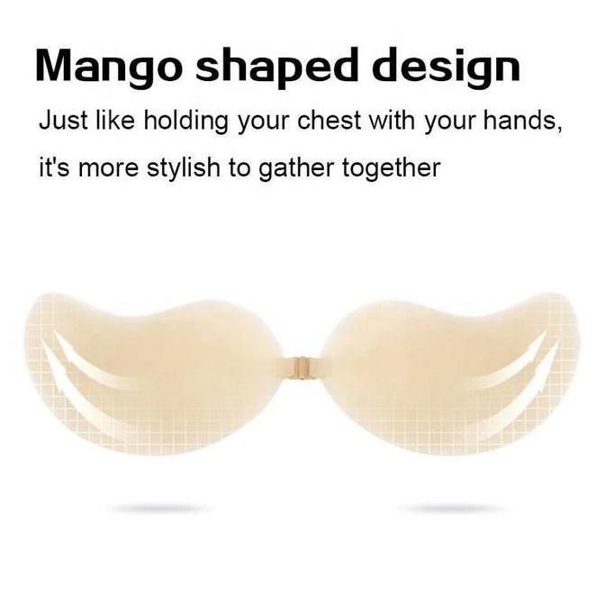 Cute- Invisible Bra - Beachwear Studio - / Adhesive Pad Bra Bh Cup  Bra Tempel Silicone  Pad Cup  Br