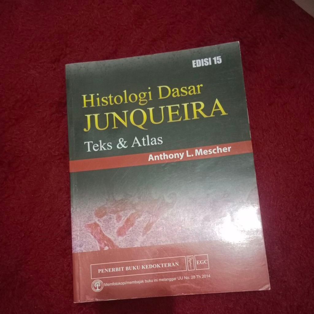 Histologi dasar Junqueira edisi 15(Preloved)