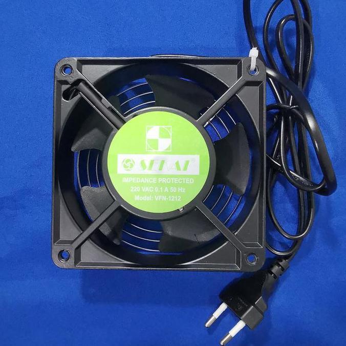 TERLARIS - VFN1212 Mini Exhaust Hexos Fan Kipas Cooler Fan Penyedot Udara Sekai
