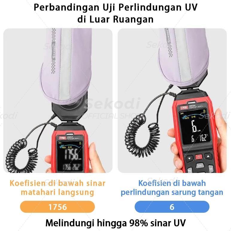Fast Delivery Sekodi Kaos Tangan Motor Wanita Sarung Tangan Montor