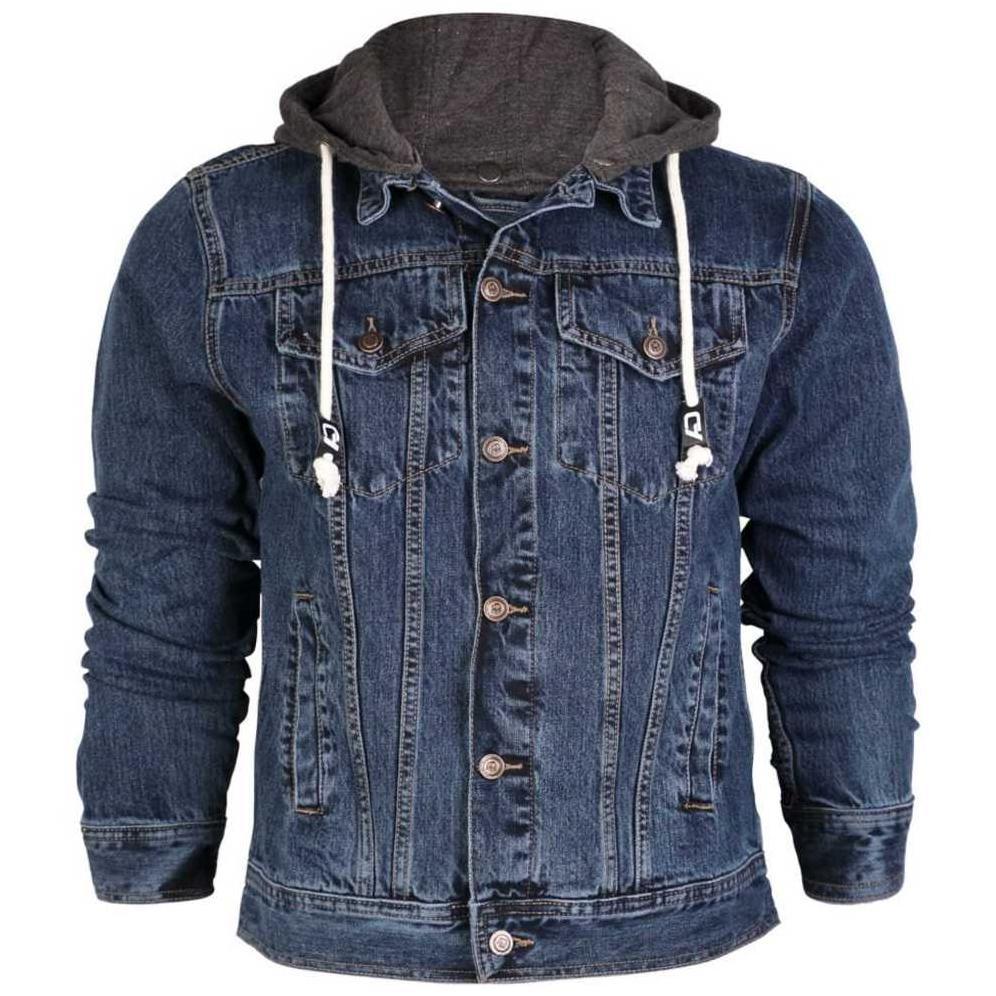 Best Sale Jaket Pria Tebal Import Jaket Jeans Hoodie Jaket Jeans Hoodie Pria Jumbo