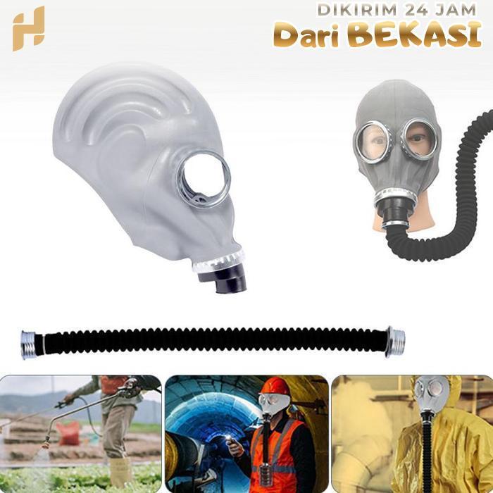 Topeng Gas Puda 59 Russian Mask Respirator Chemical Masker Gas Gp5