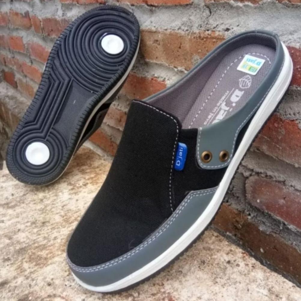BIG SALE SEPATU SANDAL / SELOP BUSTONG PRIA / SEPATU CASUAL  SLIP ON ORIGINAL KALIBEZ J.06 MODEL TER