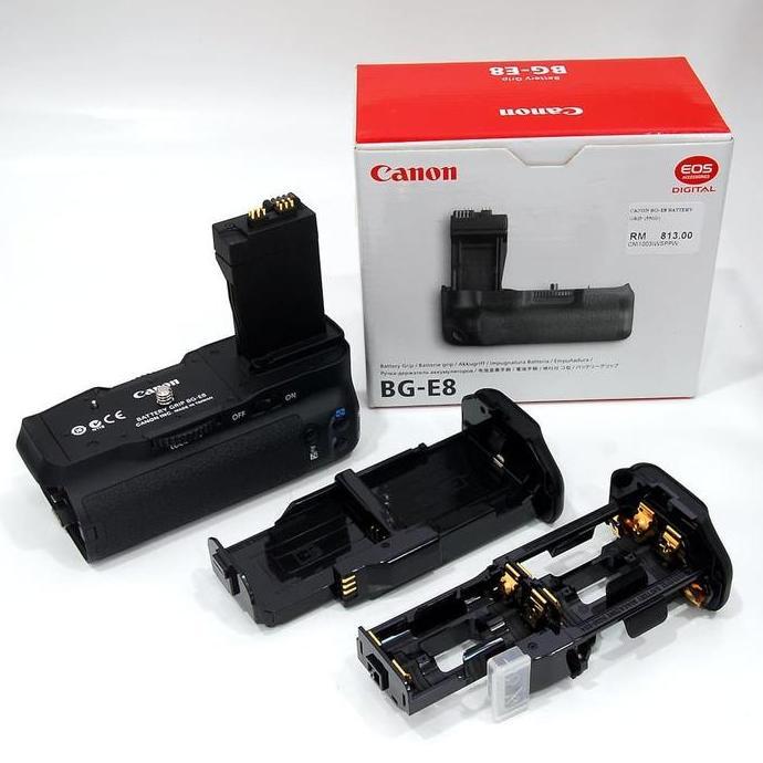 Baterai Grip Canon 700D 650D 600D 550D Canon BG-E8 Batre Battery