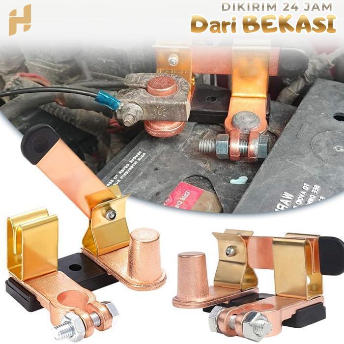 Saklar Aki Mobil Bahan Kuningan Saklar Pemutus Arus Aki Mobil Klem Pemutus Arus Aki Mobil Saklar Bat
