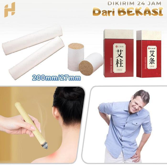 Akupuntur Moxa Moksa Batang Asap Moxa Stick Smoke Moksa Tanpa Asap