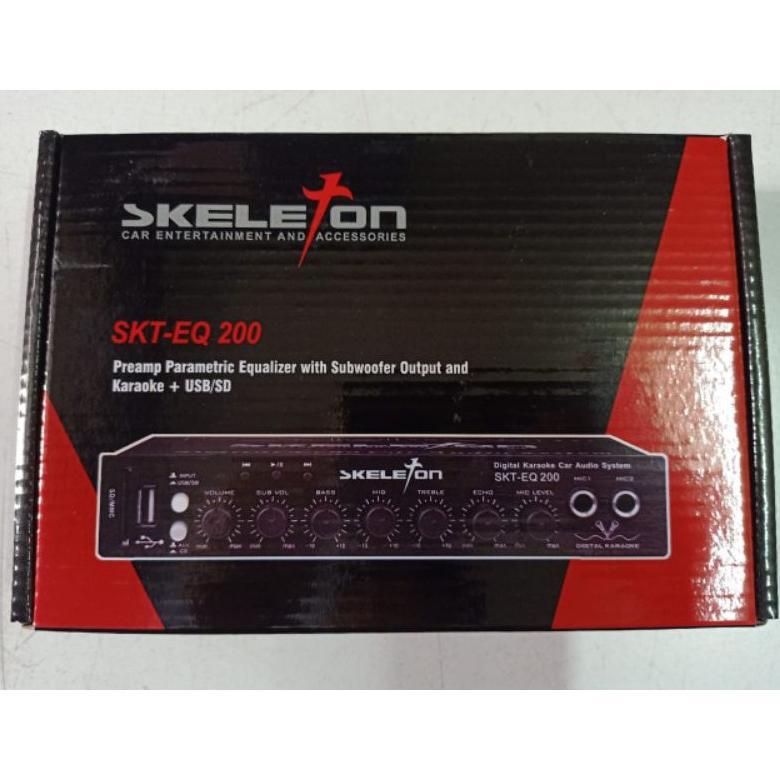 PARAMETRIC EQUALIZER SKELETON SKT-EQ200