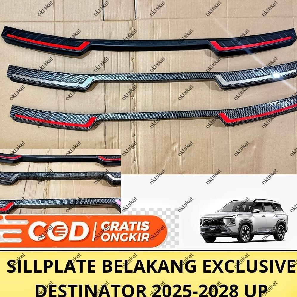 SILLPLATE BELAKANG MITSUBISHI DESTINATOR 2025 2026 2027 EXCLUSIVE