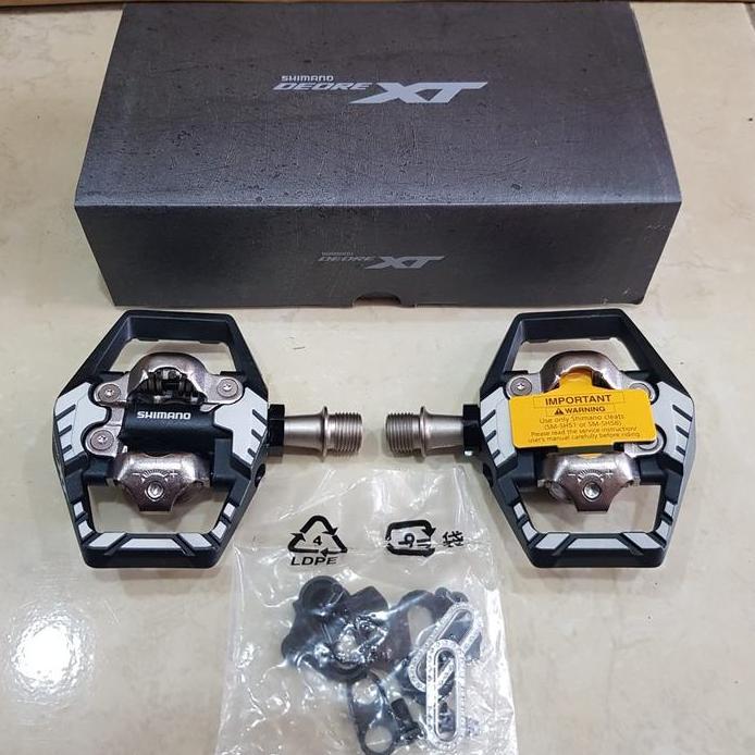 Shimano XT M8120 Pedal Sepeda MTB Clipless