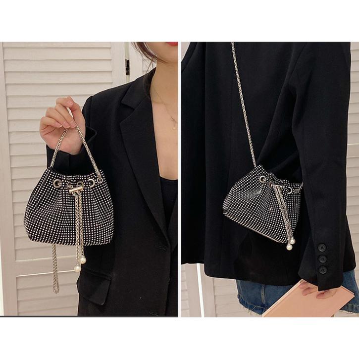 NEW Bucket Bag Wanita Import - Tas Selempang Wanita Bling Bling Import Terbaru Fashion Korea - Tas P