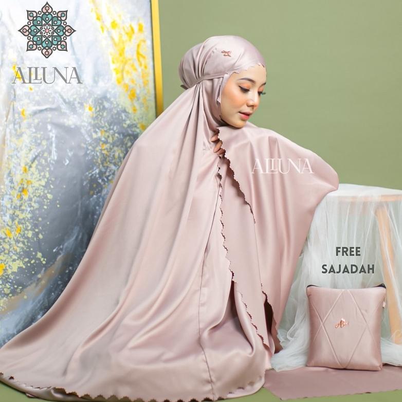 TERBARU ALLUNA - Mukena Dewasa Daily Alluna Lasercut Nalla