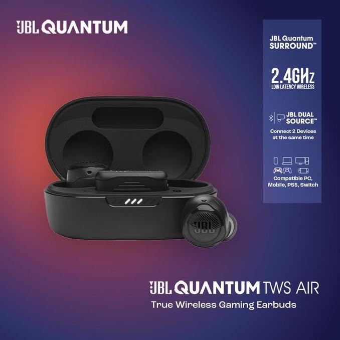 JBL Quantum TWS Air - True Wireless with Dual Source