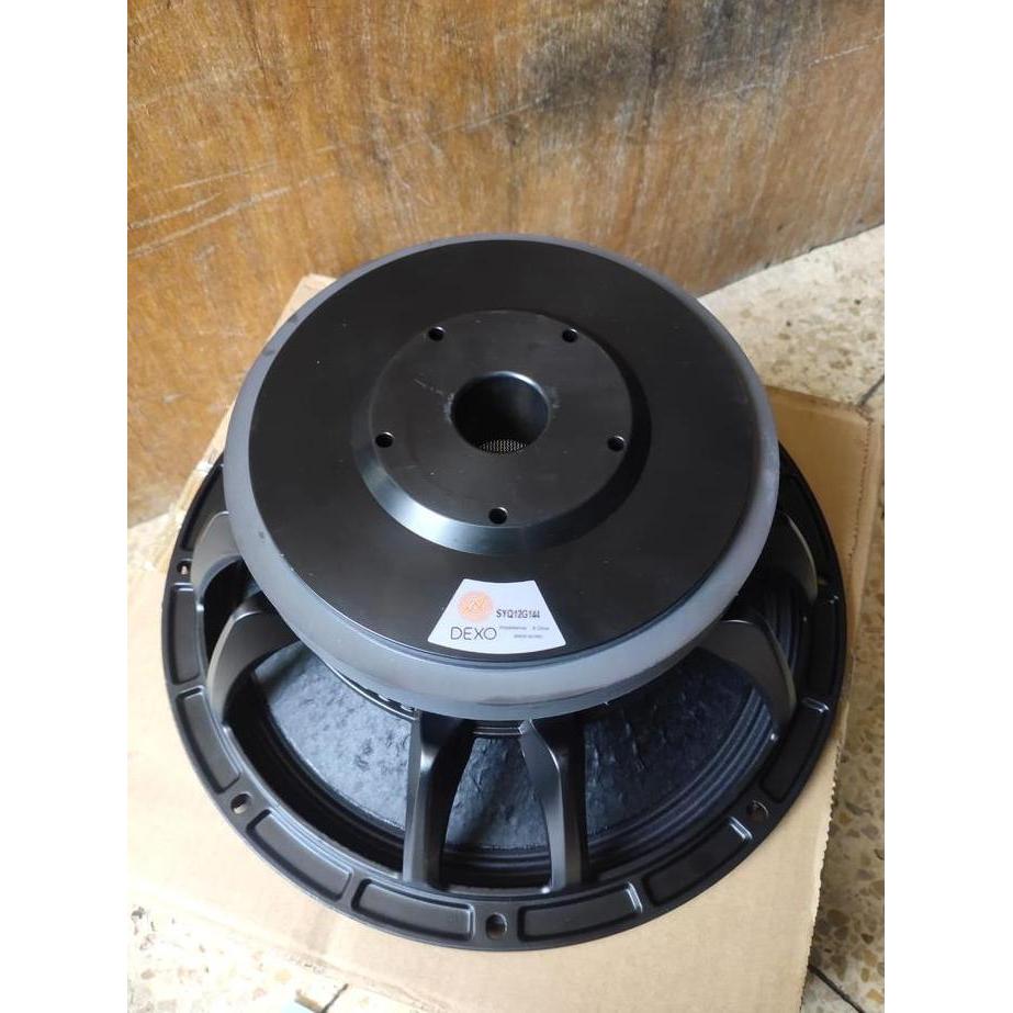 Speaker Komponen Dexo SYQ12G144 Mid Low 12 inchi Original VC 3in Maxx 800 Watt 12G144