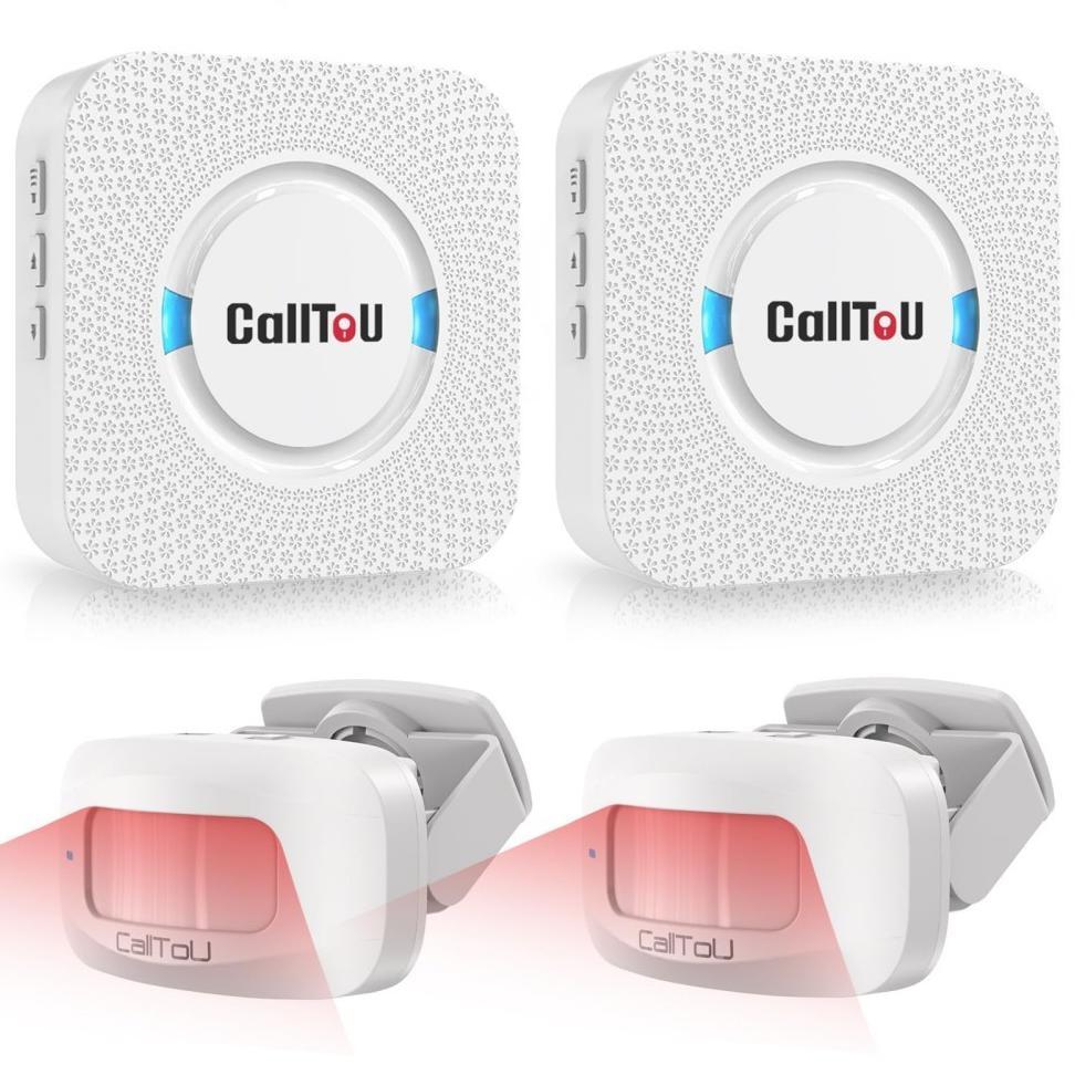 CallToU Bel Sensor Gerak Untuk Toko Bel Pintu Sensor Motion Sensor Gerak Infrared Otomatis Bunyi