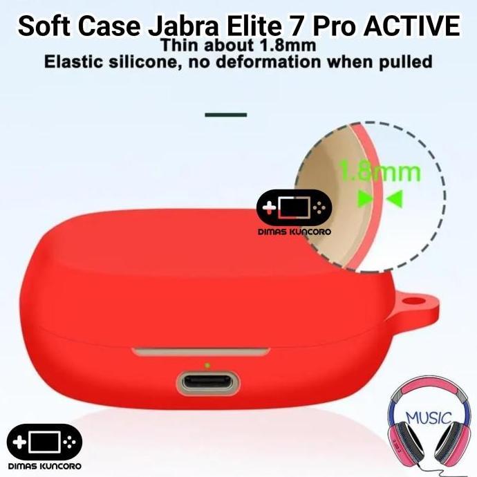 Soft Case Jabra Elite 7 Pro ACTIVE silicone silicon bumper protector