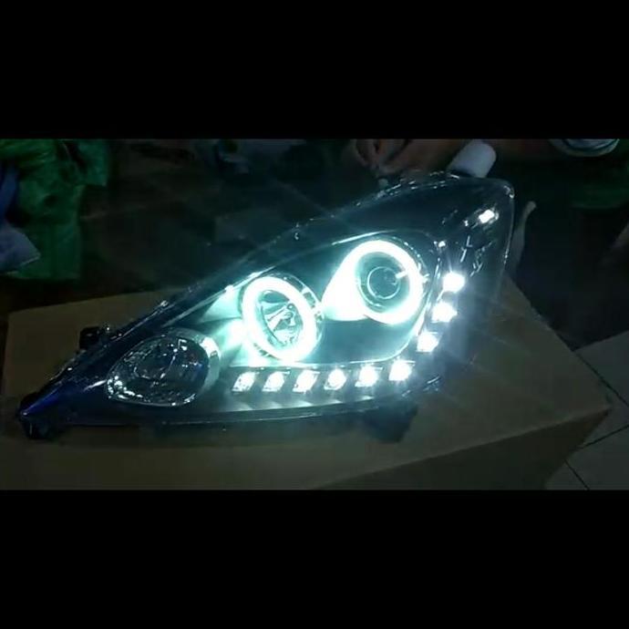 Head lamp honda jazz ge8 20 2009 2010 2011 led projector