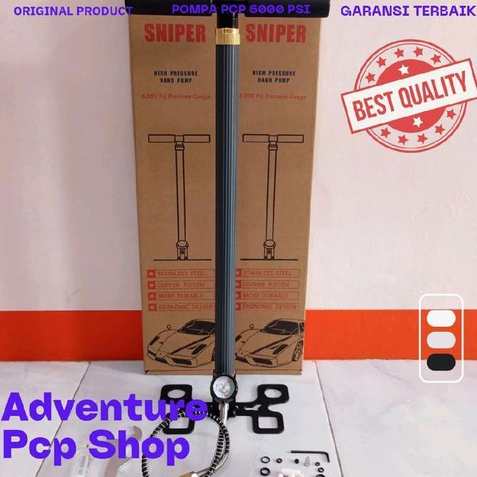 Pompa Pcp Sniper 4 stage 6000 PSI | Pompa Pcp Sniper Kaki Lipat | Pompa Pcp Murah | Pompa Pcp Bagus 