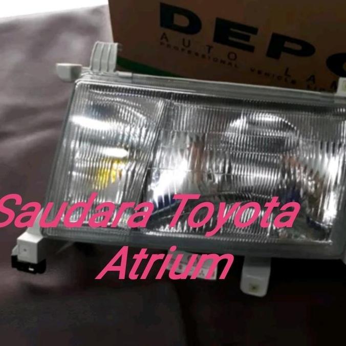 Headlamp lampu depan kijang kapsul LGX krista 1997-1999 with foglamp