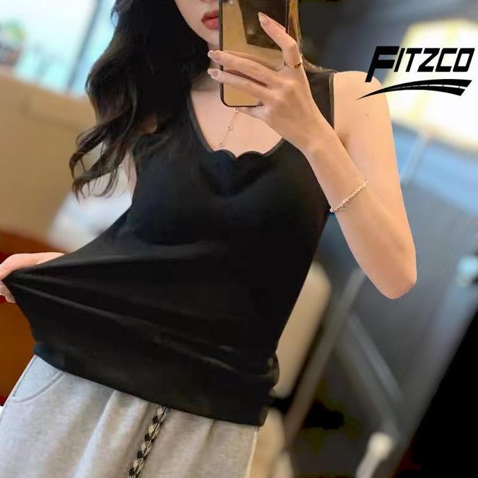 DF11 >> 1933# Tanktop Wanita Panjang Busa Latex