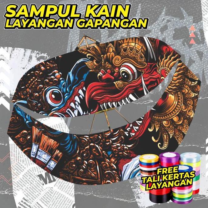 SAMPUL KAIN LAYANGAN GAPANGAN  I  PEGON  I  CEPER  I  SAWANGAN (MOTIF PRINTING)