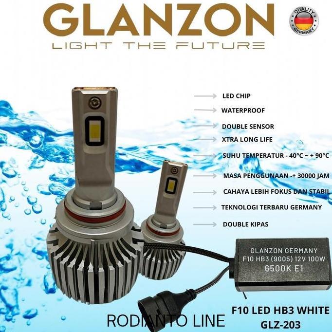 LAMPU JAUH LED MOBIL HONDA BRV HB3 12V 6 KELVIN PLUG N PLAY