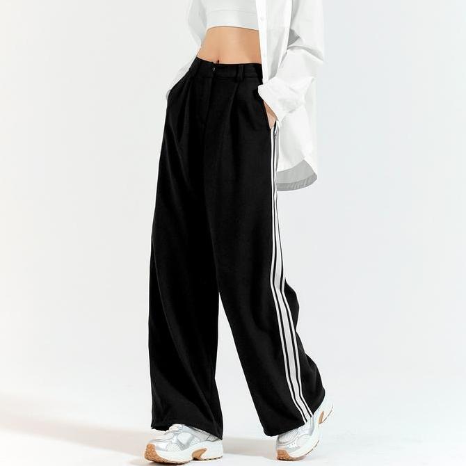 XEXYMIX Trackline Wide Slacks Celana Panjang Olahraga Wanita - XFK3PP1105