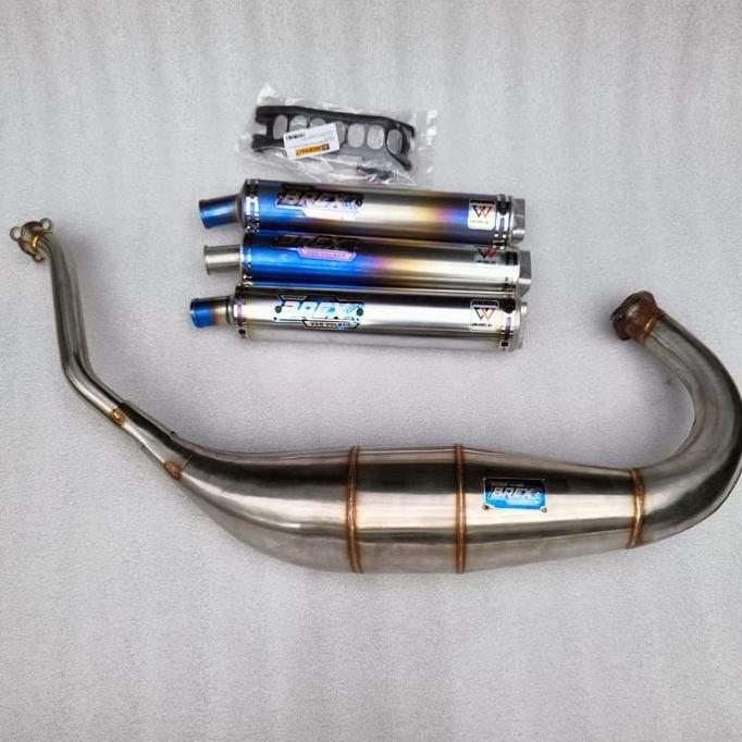 BREXX KNALPOT NINJA R SS RR STAINLESS STEEL