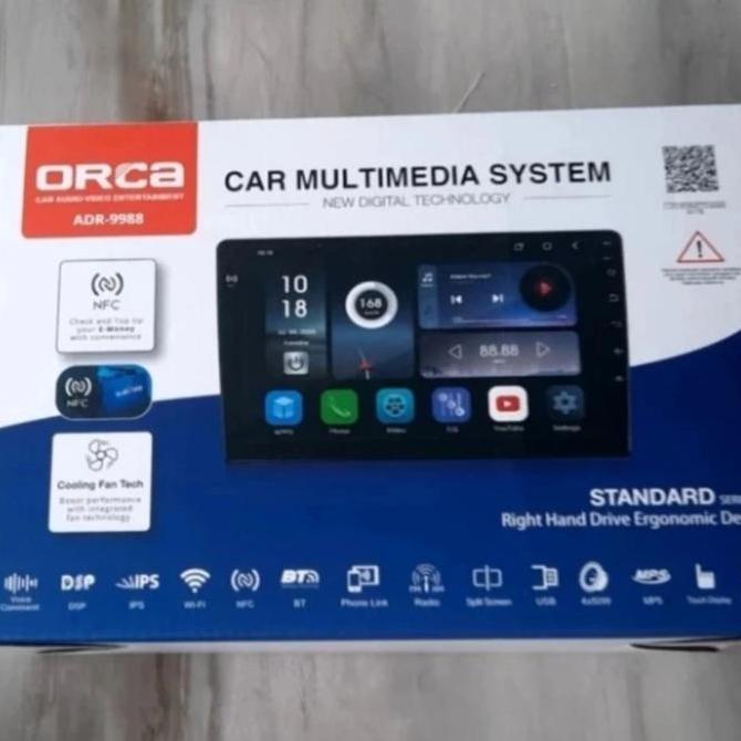 BEBAS ONGKIR - Android 9 inch Orca Ram 4 / 128