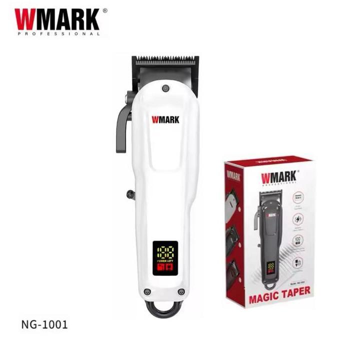 Wmark Alat Cukur Rambut Hair Clipper Professional 6600 Rpm New 2024 Charging Usb Tipe C Mesin Cukura