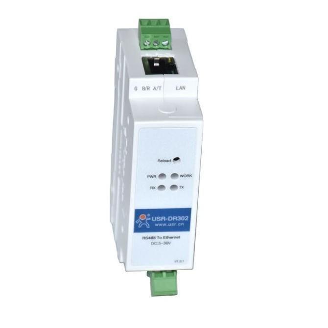 DIN RAIL RS485 to Ethernet converter ModBus Gateway USR-DR302