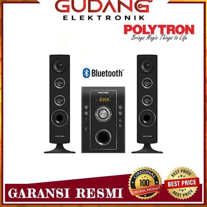 SPEAKER BLUETOOTH POLYTRON PMA 9506 MIC AUX SDCARD FM