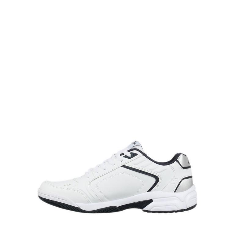 TERBARU SLAZENGER MEN'S TENNIS SHOES - WHITE/NAVY