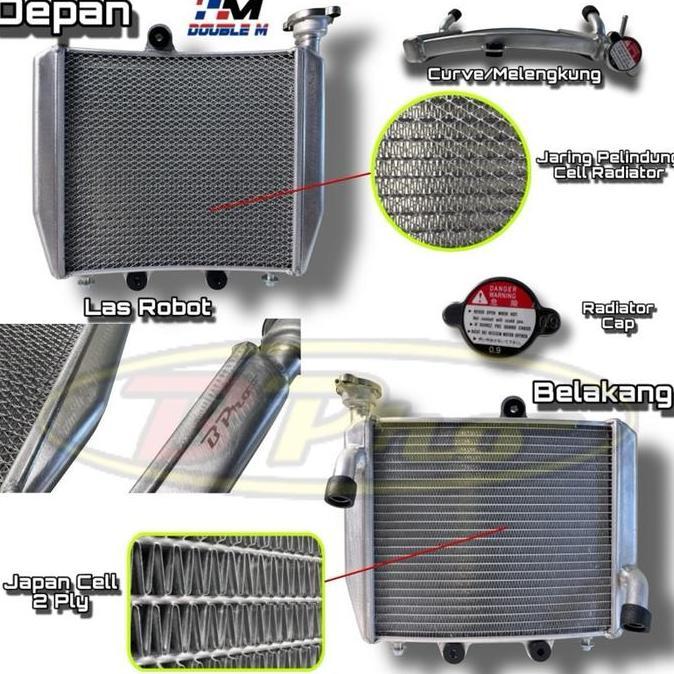 Radiator Aluminium BPro SPC RACE Ninja R SS RR CBR CB 150R GSX 150 R/S MX King R15 V2 V3 Sonic/GTR