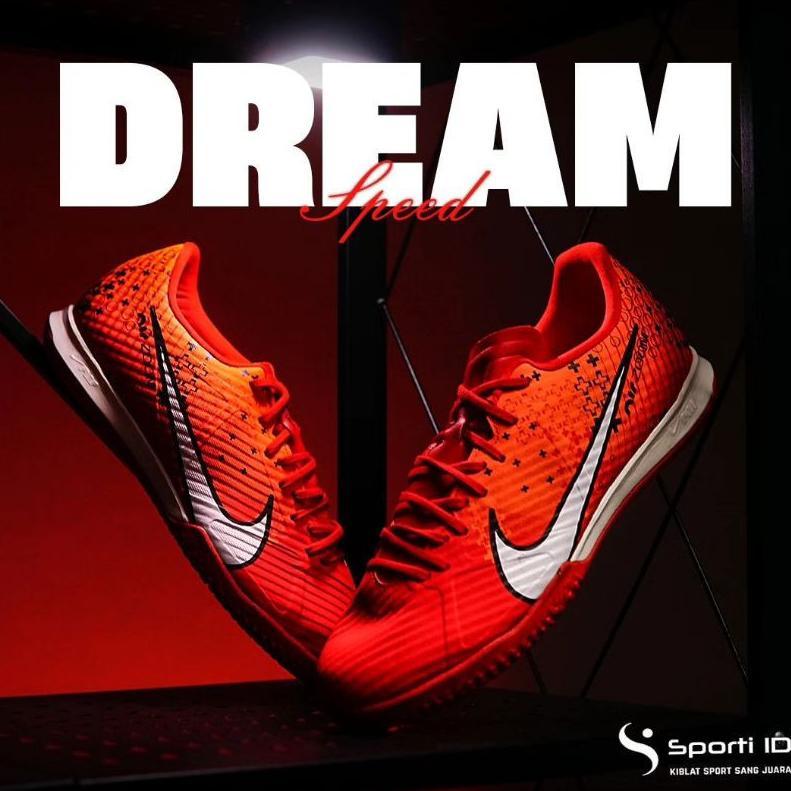 NEW Sepatu Futsal Nike Vapor 15 Academy MDS IC - Light Crimson FD1164-600 Original