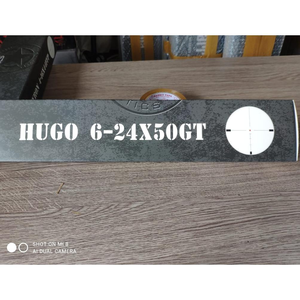 (READY STOCK) telescope terbaru vector hugo 6-24X50 SFP