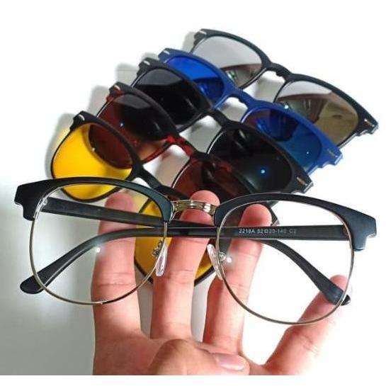 Men- Kacamata Free 5 Lensa Eyewear 2218