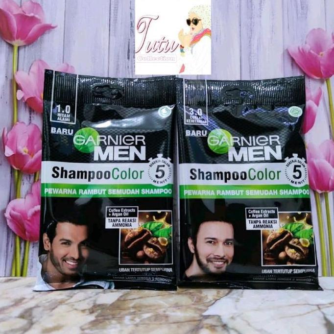 Bebasaja- Garnier Men Shampoo Color Pewarna Rambut