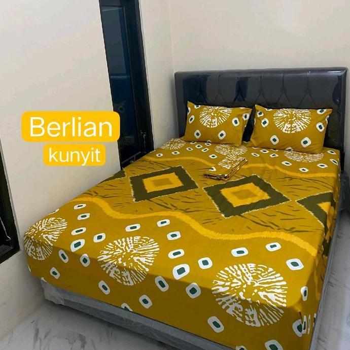 Sprei motif jumputan terlaris ukuran komplit Sprei jumputan solo Sprei jadul SALE