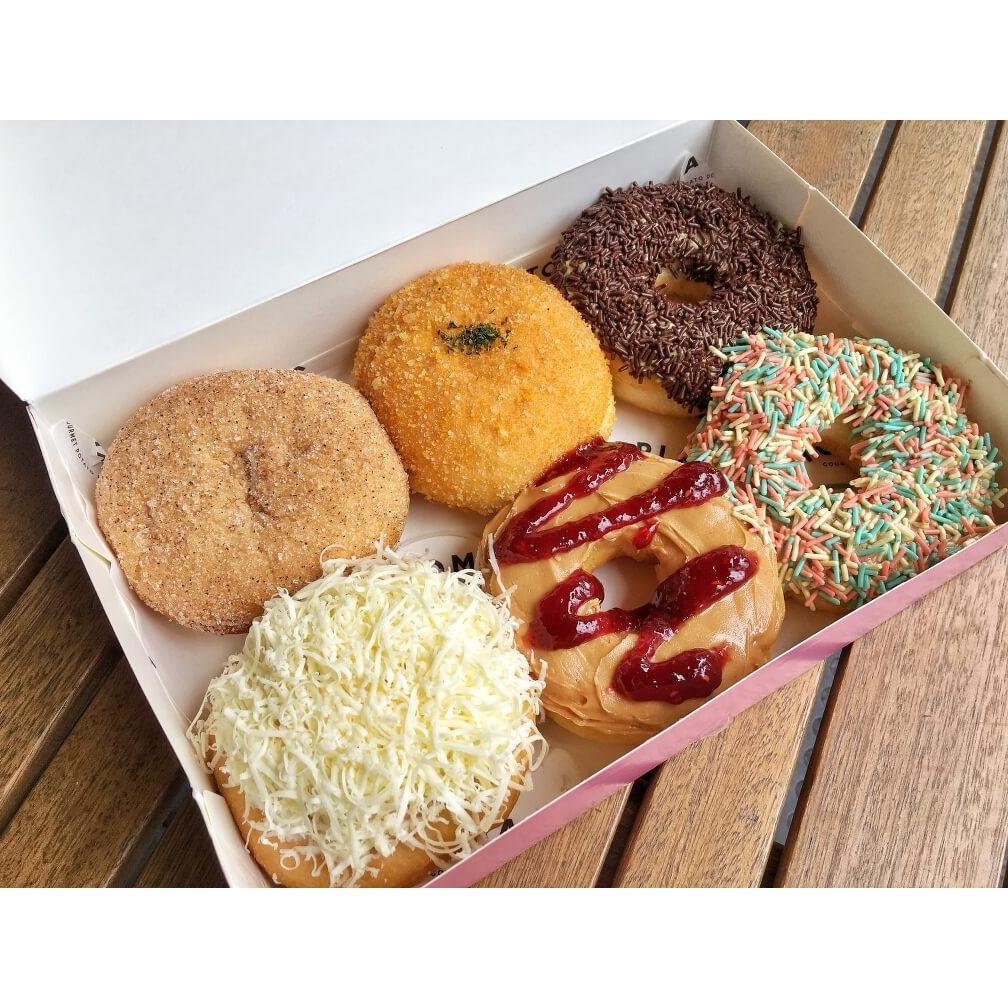 Tersedia Tepung Donat Instan 1Kg Instant Premix 1 Kg Gluten Free Korea Jepang Siap Pakai Premium Ado