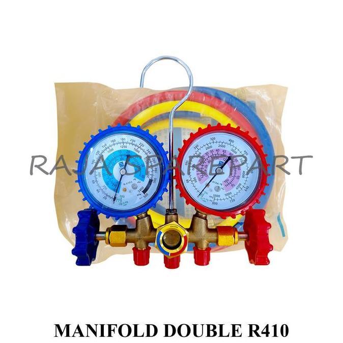 MANIFOLD DOUBLE + SELANG/MANIFOLD DOUBLE BIASA R410 SGA27