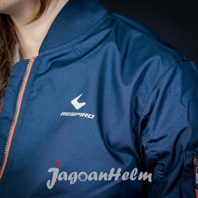 Promo RESPIRO JAKET MACNO WOMAN | NAVY | RESPIRO MOTOR JACKET Diskon