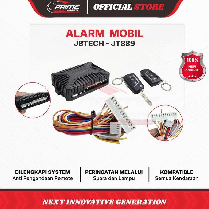 ALARM MOBIL JBTECH JB889 - ALARM KUNCI LIPAT - ALARM MOBIL TUK TUK