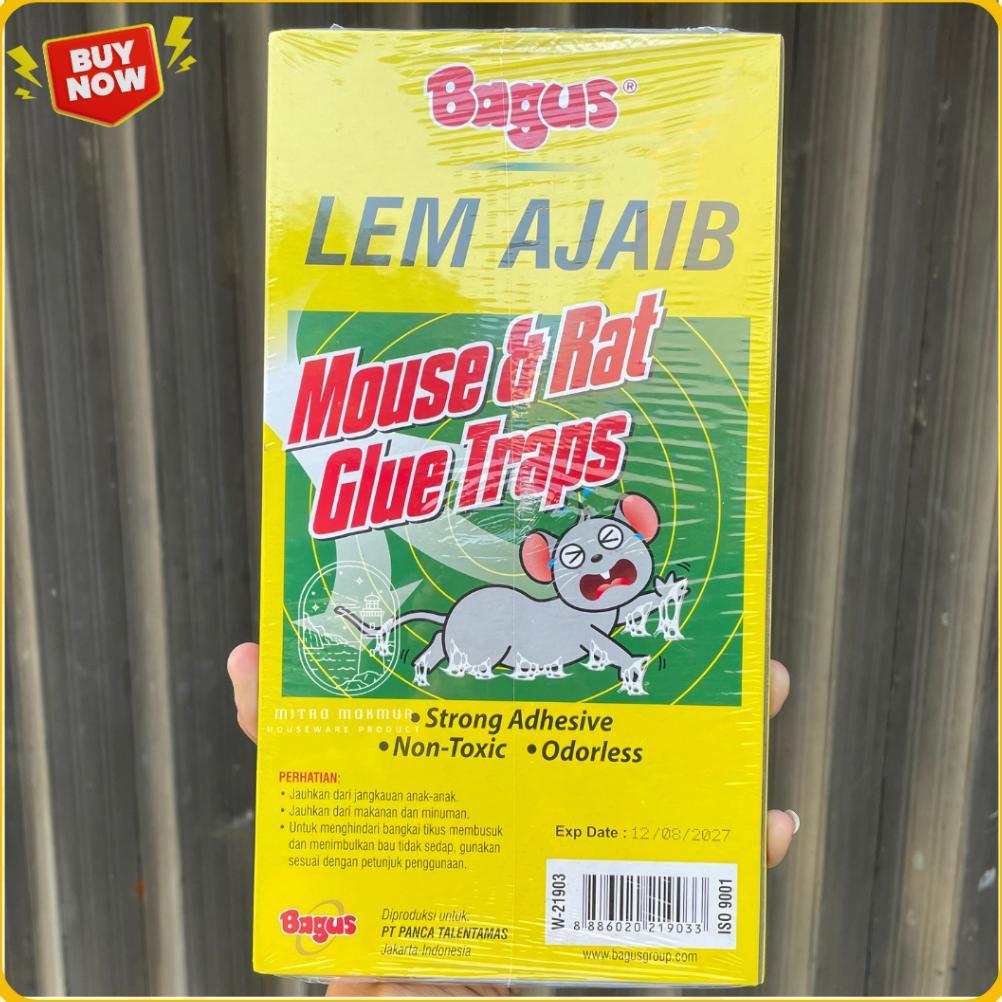 BAGUS LEM TIKUS AJAIB PERANGKAP TIKUS LEM PERANGKAP HAMA Lem Tikus Lem Ajaib - Super Lengket