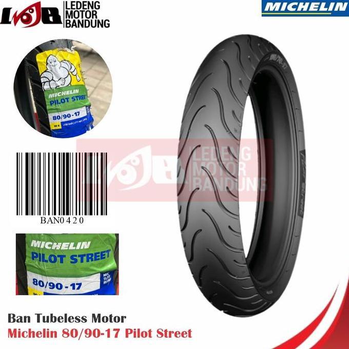 Ban Michelin 80/90-17 Pilot Street