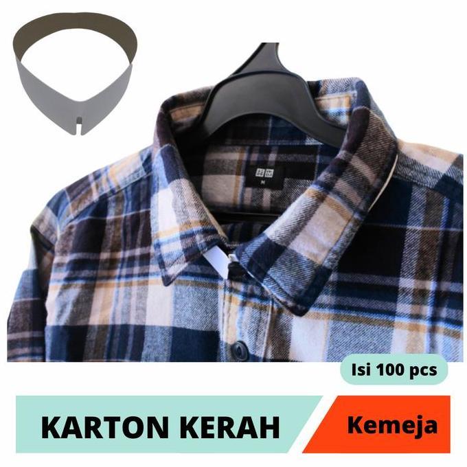 Aksesoris Laundry Karton kerah kemeja Karton hanger celana