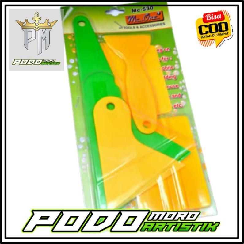 Rakel / Scraper Set Lengkap Alat Pasang Stiker / Stiker Kaca & Kaca Film