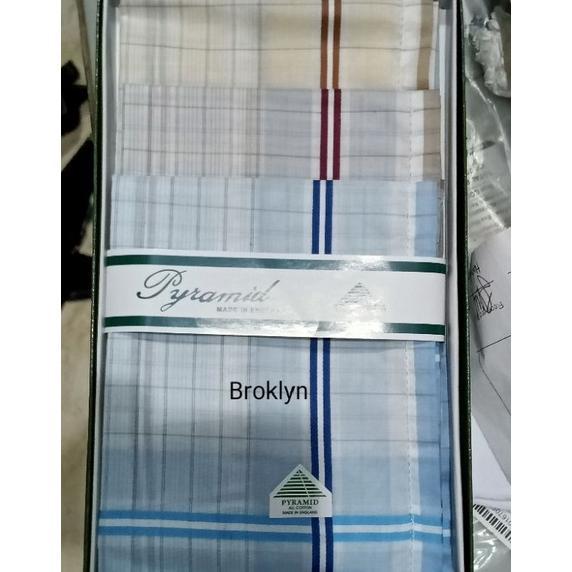 Pyramid Saputangan Pria Isi 6 Pis