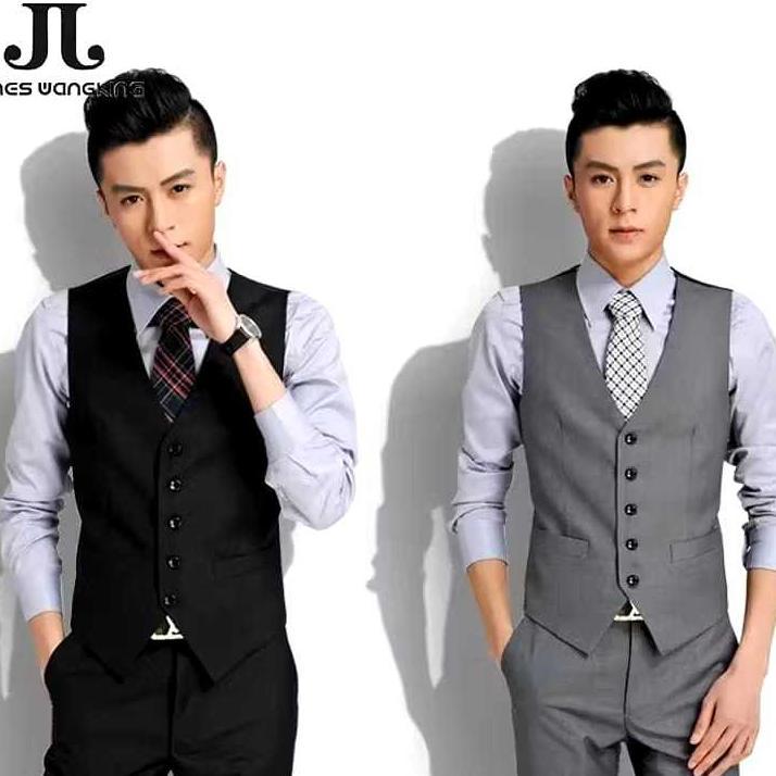 Jas Rompi Pria Modern - Rompi Nikah - Rompi Kantor - Vest Pria Rompi Formal