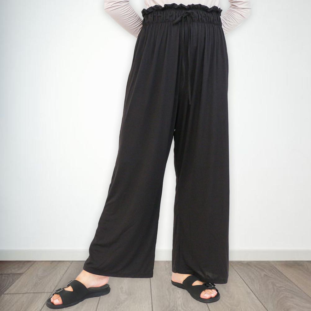cuci gudang winner vogue keyra cullotes polyester pants - celana kulot panjang wanita highwaist cela